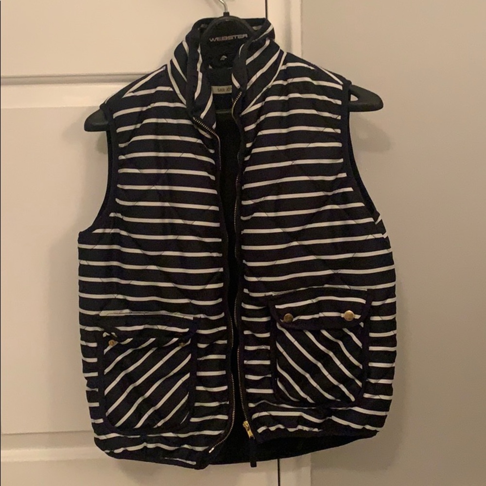 Striped vest